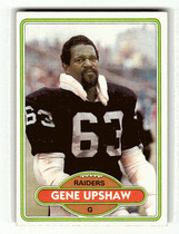 1980 Topps Base Set #449 Gene Upshaw