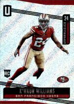 2019 Panini Unparalleled #161 Kwaun Williams