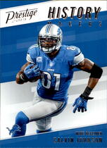 2019 Panini Prestige History Makers #6 Calvin Johnson