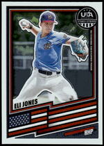 2026 Panini Prizm Stars & Stripes #93 Eli Jones