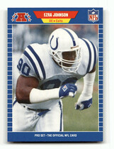 1989 Pro Set Base Set #551 Ezra Johnson