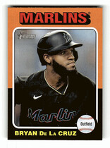2024 Topps Heritage #483 Bryan De La Cruz