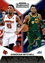 2019 Panini Contenders Draft Picks Legacy #24 Donovan Mitchell