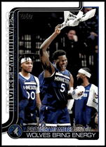 2025 Topps Base Set #287 Anthony Edwards