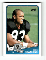 1988 Topps Base Set #338 Greg Townsend