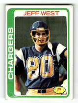 1978 Topps Base Set #88 Jeff West