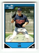 2007 Bowman Prospects #BP19 Erik Lis
