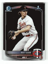 2025 Bowman Chrome Draft #BDC-154 Matt Barr