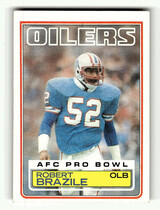 1983 Topps Base Set #275 Robert Brazile
