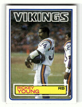 1983 Topps Base Set #108 Rickey Young