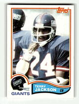 1982 Topps Base Set #423 Terry Jackson