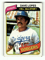 1980 Topps Base Set #560 Dave Lopes