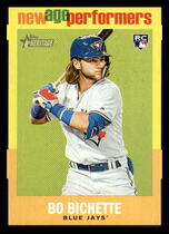 2020 Topps Heritage New Age Performers #NAP-15 Bo Bichette