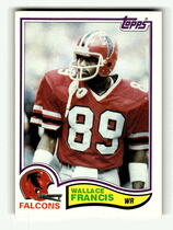 1982 Topps Base Set #278 Wallace Francis