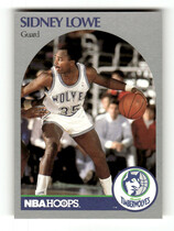 1990 NBA Hoops Hoops #187 Sidney Lowe