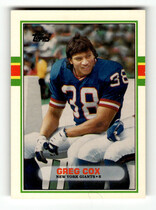 1989 Topps Traded #18 Greg Cox