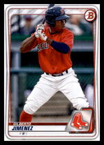 2020 Bowman Draft #BD-137 Gilberto Jimenez