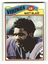 1977 Topps Base Set #84 Matt Blair