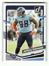 2023 Donruss Base Set #286 Jeffery Simmons