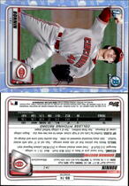 2020 Bowman Chrome Draft Refractor #BD-74 Bryce Bonnin