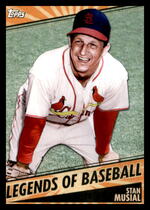 2021 Topps Opening Day Legends of Baseball #LOB-16 Stan Musial