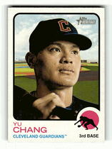 2022 Topps Heritage #400 Yu Chang