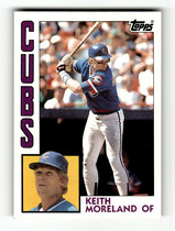 1984 Topps Base Set #23 Keith Moreland
