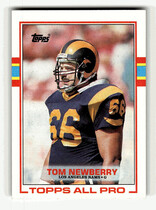 1989 Topps Base Set #123 Tom Newberry