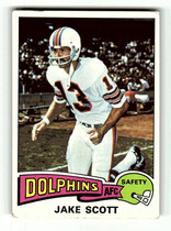 1975 Topps Base Set #291 Jake Scott
