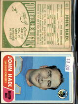 1968 Topps Base Set #63 John Hadl