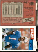 1987 Topps Base Set #307 Warren Moon