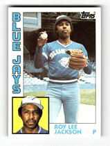 1984 Topps Base Set #339 Roy Lee Jackson