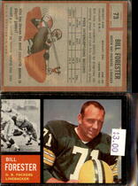 1962 Topps Base Set #73 Bill Forester