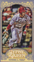 2012 Topps Gypsy Queen Mini Gypsy Queen Back #325 Shane Victorino