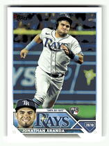 2023 Topps Base Set #154 Jonathan Aranda
