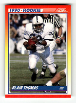 1990 Score Base Set #300 Blair Thomas