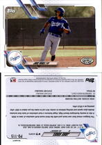 2021 Topps Pro Debut #PD-115 Jake Vogel
