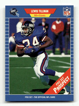 1989 Pro Set Base Set #547 Lewis Tillman