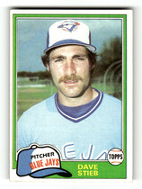 1981 Topps Base Set #467 Dave Stieb