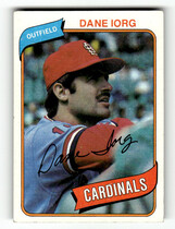 1980 Topps Base Set #139 Dane Iorg