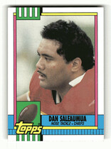 1990 Topps Base Set #249 Dan Saleaumua