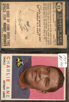 1959 Topps Base Set #21 Charlie Ane