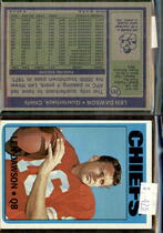 1972 Topps Base Set #245 Len Dawson