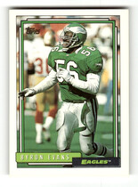 1992 Topps Base Set #304 Byron Evans