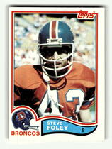 1982 Topps Base Set #78 Steve Foley