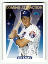 1993 Topps Base Set #816 Tim Laker