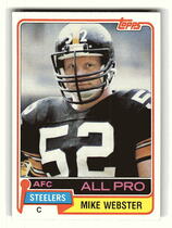 1981 Topps Base Set #10 Mike Webster