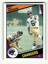 1984 Topps Base Set #175 Rolf Benirschke