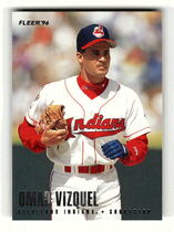 1996 Fleer Indians #18 Omar Vizquel