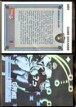1991 Upper Deck Game Breakers Holograms #GB9 Marcus Allen